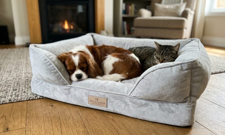 otis & claude hi-tech cashmere pet bed